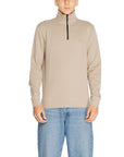 Hugo Boss Brown Cotton Sweater
