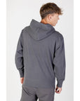Hugo Boss Gray Cotton Sweater