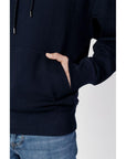 Hugo Boss Blue Cotton Sweater