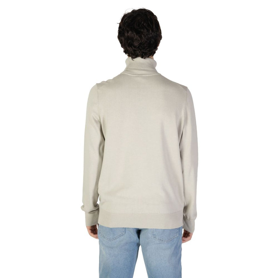 Hugo Boss Beige Cotton Sweater