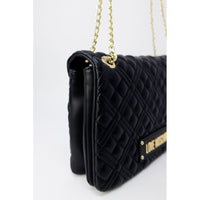 Love Moschino Gold Polyethylene Handbag