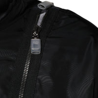 Dolce & Gabbana Black Nylon Full Zip Men Bomber Jacket