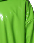 Dolce & Gabbana Green Polyester Hooded Men Pullover Sweater