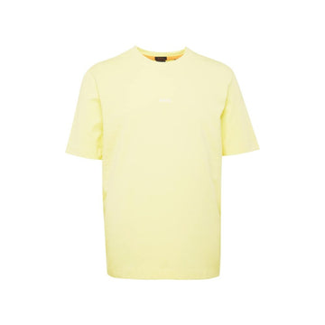 Hugo Boss Yellow Cotton T-Shirt