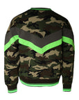 Dolce & Gabbana Multicolor Camouflage Sweatshirt Sweater