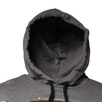 Dolce & Gabbana Gray Pocket Cotton Hooded Sweatshirt Sweater