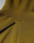 Dolce & Gabbana Brown Cashmere Turtleneck Pullover Sweater