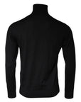 Dolce & Gabbana Black LongSleeve Turtleneck Pullover Sweater