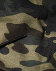 Dolce & Gabbana Black Camouflage Hooded Sweatshirt Sweater