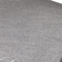 Dolce & Gabbana Light Gray Wool Crew Neck Pullover Sweater