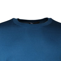 Dolce & Gabbana Blue Long Sleeve Crew Neck Pullover Sweater