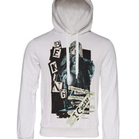 Dolce & Gabbana White Caesar Cotton Hooded Pullover Sweater