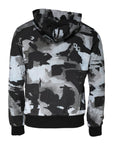 Dolce & Gabbana Multicolor Camouflage Men Hooded Sweater