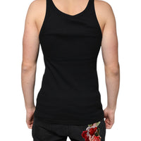 Dolce & Gabbana Black Marcello Tank Sleeveless T-shirt