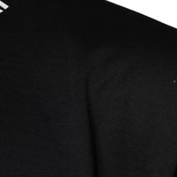 Dolce & Gabbana Black Logo Shorts Sleeves Crewneck T-shirt