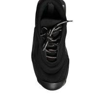 Dolce & Gabbana Black Lace Up Wave Low Top Sneakers Men Shoes