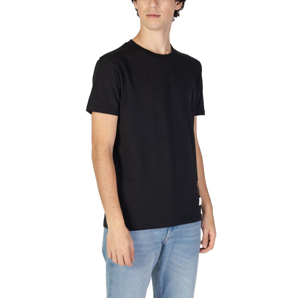 Moschino Black Cotton T-Shirt