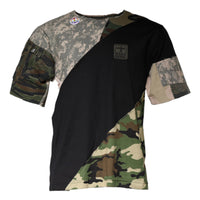 Dolce & Gabbana Multicolor Camouflage Cotton Round Neck T-shirt