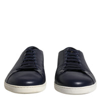 Dolce & Gabbana Black Low Top Men Saint Tropez Sneakers Shoes