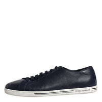 Dolce & Gabbana Black Low Top Men Saint Tropez Sneakers Shoes