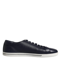 Dolce & Gabbana Black Low Top Men Saint Tropez Sneakers Shoes