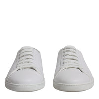 Dolce & Gabbana White Low Top Men Saint Tropez Sneakers Shoes