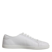 Dolce & Gabbana White Low Top Men Saint Tropez Sneakers Shoes