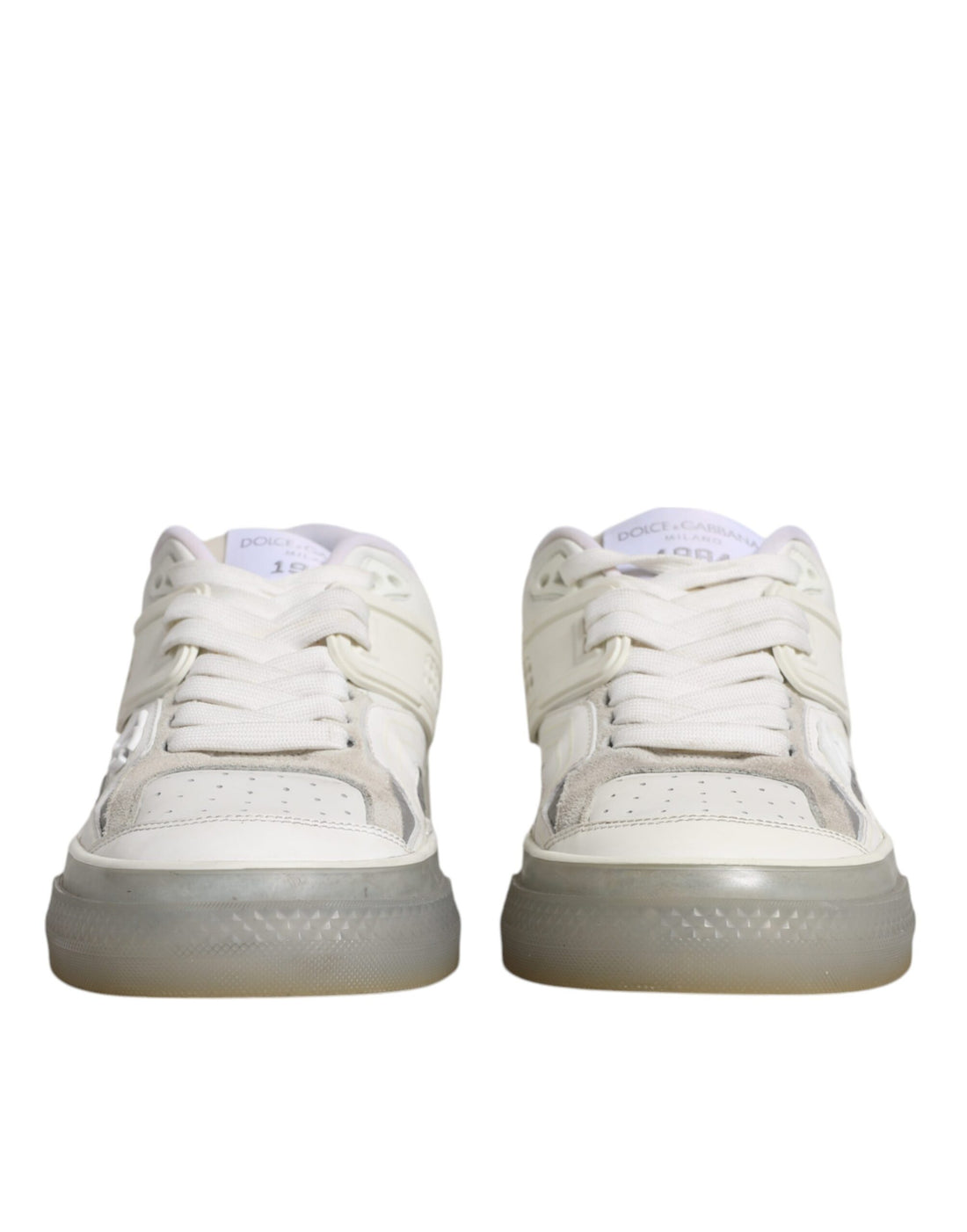 Dolce & Gabbana White DG Logo CUSTOM 2.Zero Sneakers Shoes