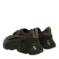 Dolce & Gabbana Military Green DAYMASTER Men Sneakers Shoes