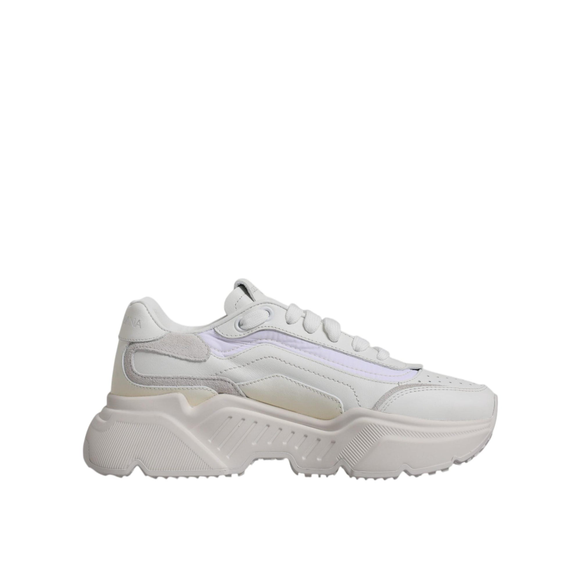 Dolce &amp; Gabbana White Daymaster Low Top Sneakers Shoes