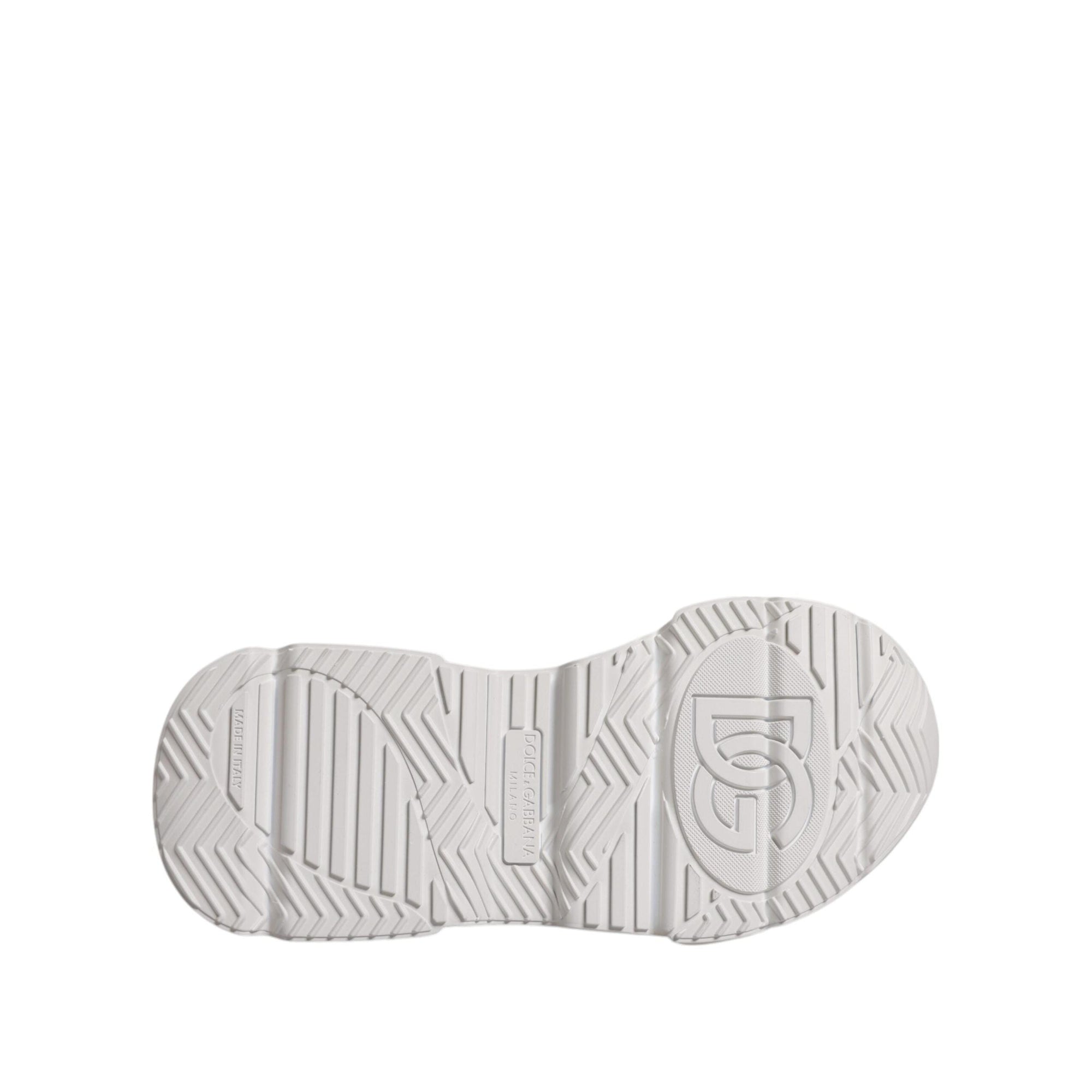 Dolce &amp; Gabbana White Daymaster Low Top Sneakers Shoes