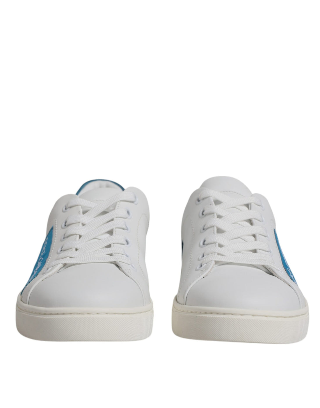 Dolce & Gabbana White London Calf Leather Sneakers Shoes