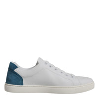 Dolce & Gabbana White London Calf Leather Sneakers Shoes