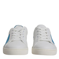 Dolce & Gabbana White London Calf Leather Sneakers Shoes