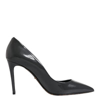 Dolce & Gabbana Black Patent Leather Heels Pumps Shoes