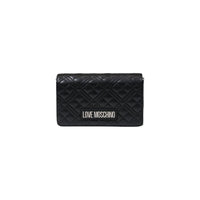 Love Moschino Gray Polyethylene Handbag