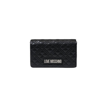 Love Moschino Gray Polyethylene Handbag