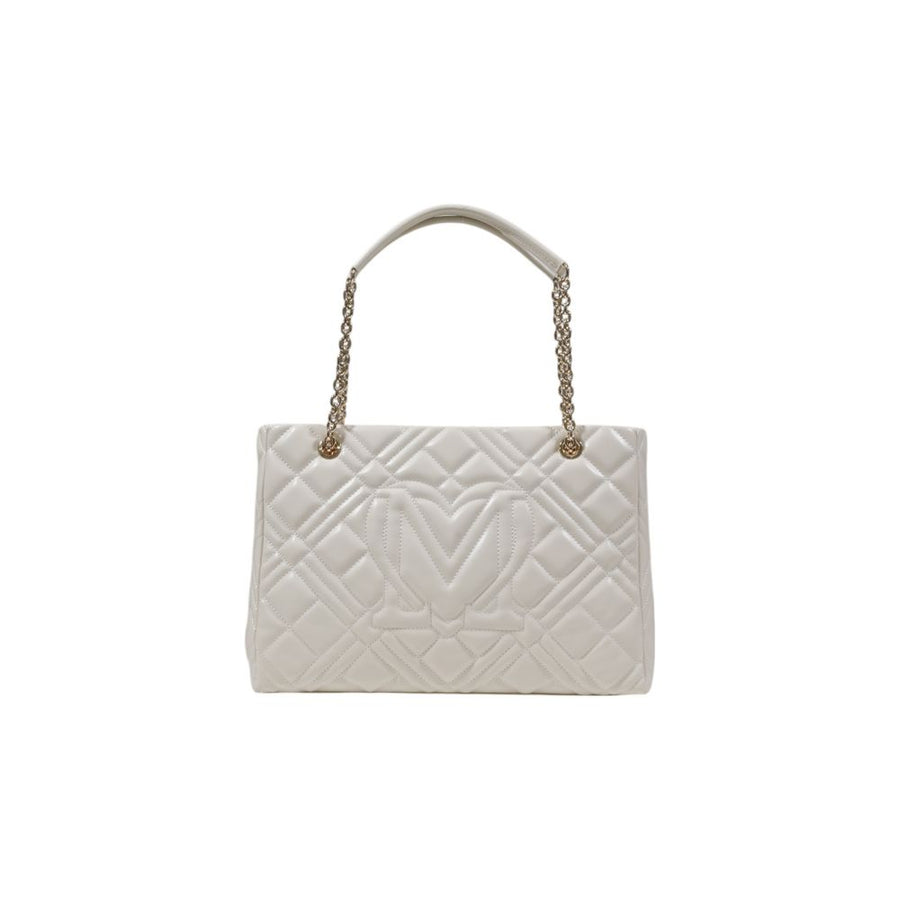 Love Moschino Beige Polyethylene Handbag