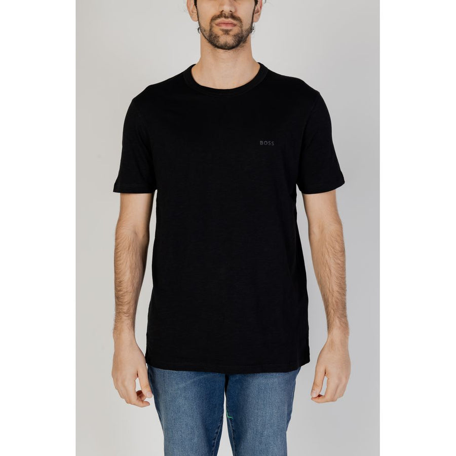 Hugo Boss Black Cotton T-Shirt