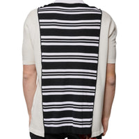 Dolce & Gabbana Multicolor Stripe Collared Polo T-shirt