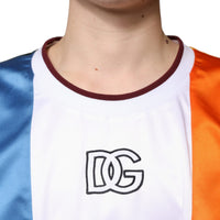 Dolce & Gabbana Multicolor Jersey Tank Sleeveless T-shirt