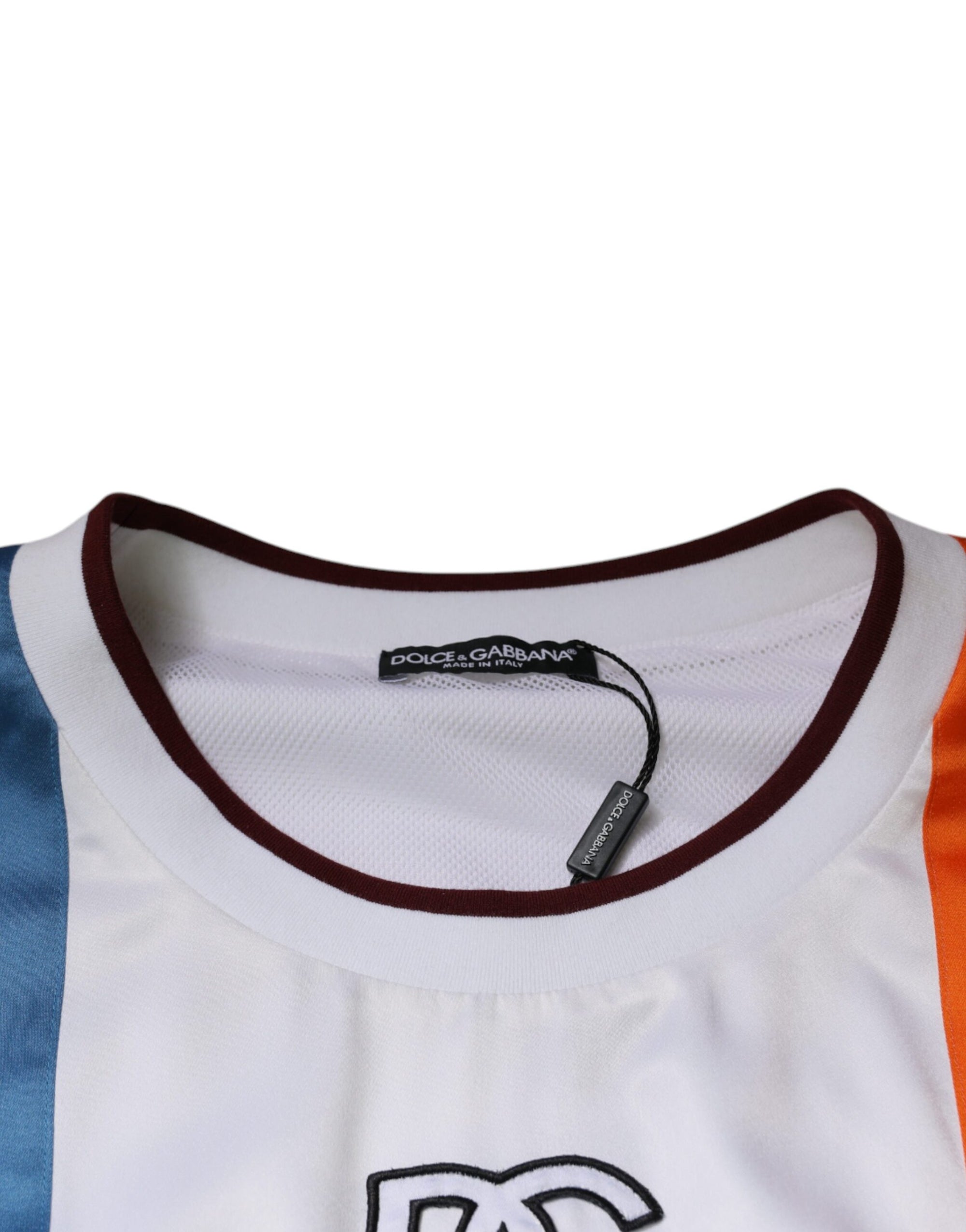 Dolce &amp; Gabbana Multicolor Jersey Tank Sleeveless T-shirt