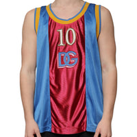 Dolce & Gabbana Multicolor Jersey Tank Sleeveless T-shirt