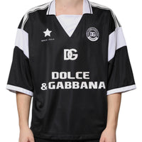 Dolce & Gabbana Black White Sicilia Short Sleeves T-shirt