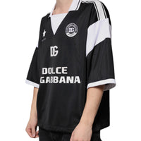 Dolce & Gabbana Black White Sicilia Short Sleeves T-shirt