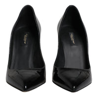 Dolce & Gabbana Black Patent Leather High Heels Pumps Shoes