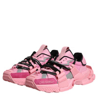 Dolce & Gabbana Pink Low Top Space Women Sneakers Shoes