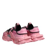 Dolce & Gabbana Pink Low Top Space Women Sneakers Shoes