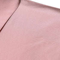 Dolce & Gabbana Pink Cotton Long Sleeves Collared Blouse Top