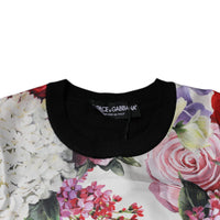 Dolce & Gabbana Multicolor Floral Silk Sleeveless Tank Blouse Top